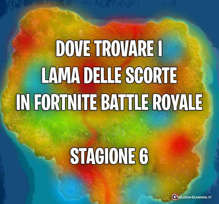 dove trovare lama fortnite