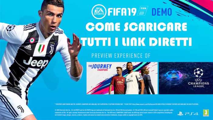 come scaricare demo fifa 19