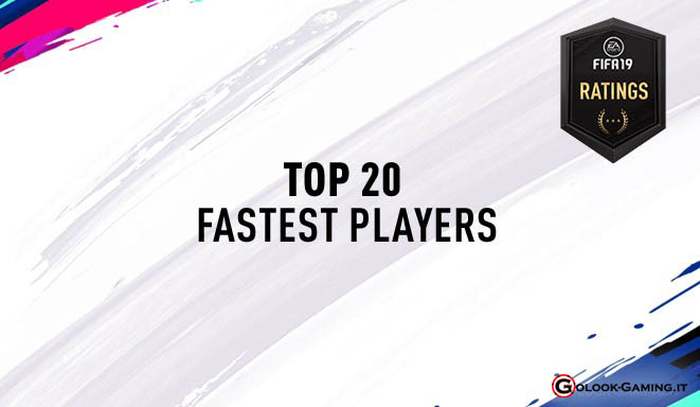 fifa 19 ultimate team giocatori più veloci