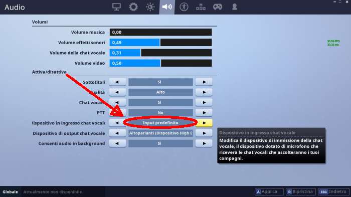 problema audio fortnite pc