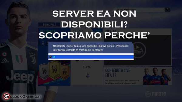 ATTUALMENTE I SERVER ea non sono disponibili fifa 19