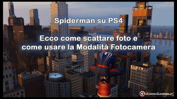 Spiderman PS4 come scattare foto