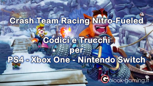 crash team racing trucchi codici